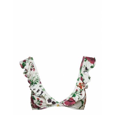 Becca Bikini Bra Creme Bikinitop Multi/mönstrad Underprotection