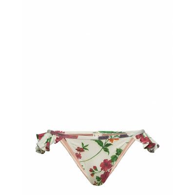 Becca Bikini Briefs Creme *Villkorat Erbjudande Swimwear Bikinis Bikini Bottoms Side-tie Bikinis Creme Underprotection