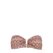Becksöndergaard Amber Bandeau Bikini Top - Pink - S