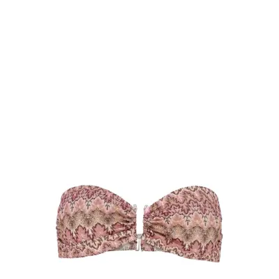 Becksöndergaard Amber Bandeau Bikini Top - Pink - S