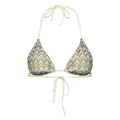 Becksöndergaard Amber Bel Bikini Top - Green - XL