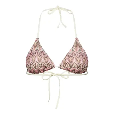 Becksöndergaard Amber Bel Bikini Top - Pink - S