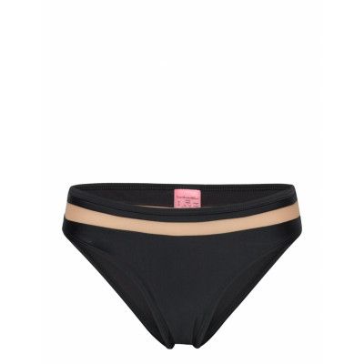 Belize Mesh Cheeky H Swimwear Bikinis Bikini Bottoms Bikini Briefs Svart Hunkemöller