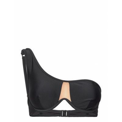 Belize Mesh Ub Swimwear Bikinis Bikini Tops Wired Bikinitops Svart Hunkemöller