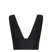 Bella Swimwear Bikinis Bikini Tops Triangle Bikinitops Svart Mango