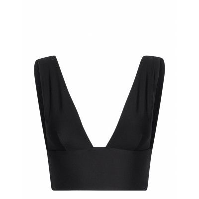 Bella Swimwear Bikinis Bikini Tops Triangle Bikinitops Svart Mango