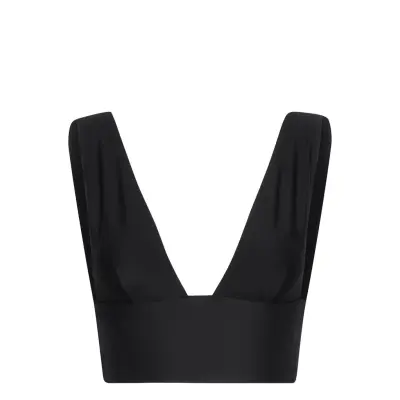 Bella Swimwear Bikinis Bikini Tops Triangle Bikinitops Svart Mango