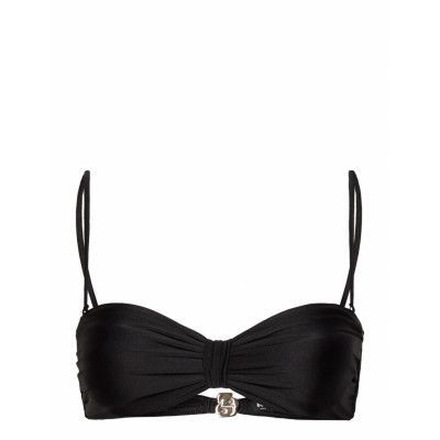 Beth Bandeau Swimwear Bikinis Bikini Tops Bandeau Bikinitops Black BOSS
