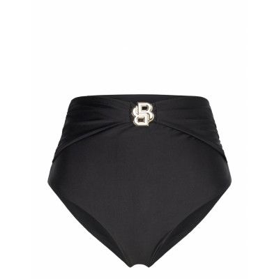 Beth High Waist Swimwear Bikinis Bikini Bottoms High Waist Bikinis Black BOSS