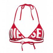 Bfb-Sees Bra Swimwear Bikinis Bikini Tops Triangle Bikinitops Red Diesel