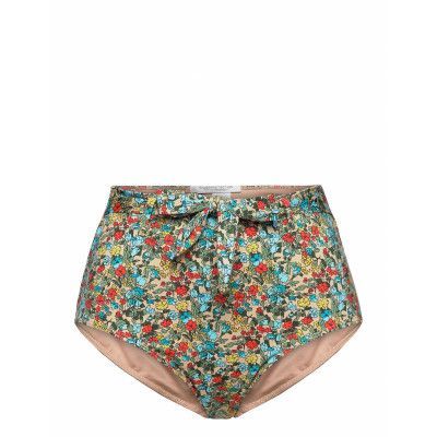 Bianca Bikini Hipsters Swimwear Bikinis Bikini Bottoms High Waist Bikinis Multi/mönstrad Underprotection