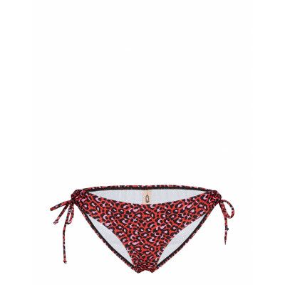 Bibi Leo Swimwear Bikinis Bikini Bottoms Side-tie Bikinis Röd Becksöndergaard