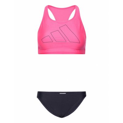 Adidas Performance Big Bars Bikini Rosa