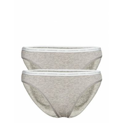 Bikini 2Pk Trosa Brief Tanga Grå Calvin Klein
