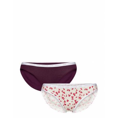 Bikini 2Pk Trosa Brief Tanga Lila Calvin Klein