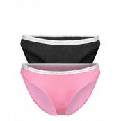 Bikini 2Pk Trosa Brief Tanga Multi/mönstrad Calvin Klein