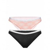 Bikini 2Pk Trosa Brief Tanga Multi/mönstrad Calvin Klein