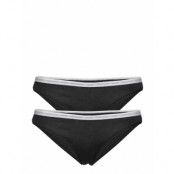 Bikini 2Pk Trosa Brief Tanga Svart Calvin Klein