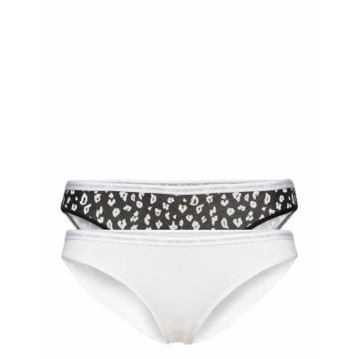 Bikini 2Pk Trosa Brief Tanga Vit Calvin Klein