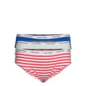 Bikini 3Pk Trosa Brief Tanga Multi/mönstrad Calvin Klein