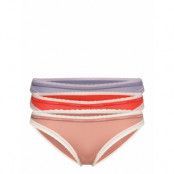 Bikini 3Pk *Villkorat Erbjudande Trosa Brief Tanga Multi/mönstrad Calvin Klein