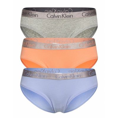 Bikini 3pk Trosa Brief Tanga Multi/mönstrad Calvin Klein