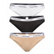 Bikini 3Pk *Villkorat Erbjudande Trosa Brief Tanga Svart Calvin Klein