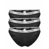 Bikini 3Pk Trosa Brief Tanga Svart Calvin Klein