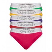 Bikini 5Pk Trosa Brief Tanga Multi/mönstrad Calvin Klein