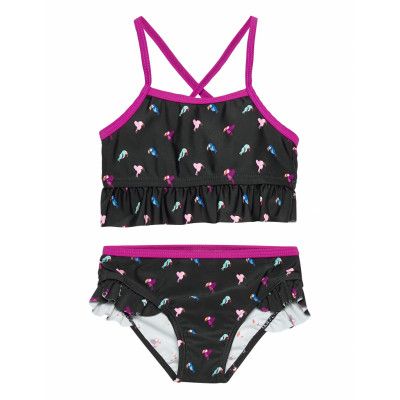 Bikini Aop Bikini Svart Color Kids