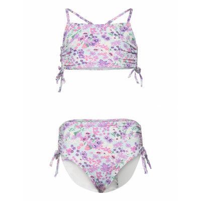 Bikini Bg Drawstring Flower Bikini Multi/patterned Lindex