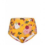 Bikini Bottoms Plus Print High Waist Bikinitrosa Gul Zizzi