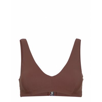 Bikini Bra Top Swimwear Bikinis Bikini Tops Triangle Bikinitops Brun Filippa K