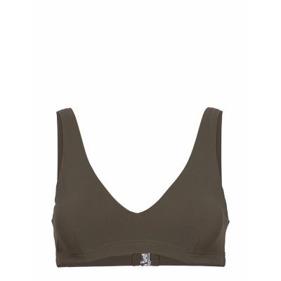 Bikini Bra Top Swimwear Bikinis Bikini Tops Triangle Bikinitops Grön Filippa K