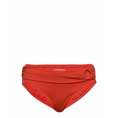 Bikini Btm Swimwear Bikinis Bikini Bottoms Bikini Briefs Röd Michael Kors Swimwear