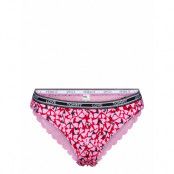 Bikini Holiday Print Trosa Brief Tanga Rosa Tommy Hilfiger