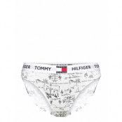 Bikini Print Trosa Brief Tanga Vit Tommy Hilfiger