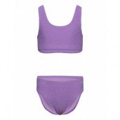 Bikini Scrunchie Quality Underkläderset Purple Lindex
