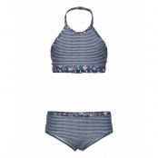 Bikini Sets Wireless Bikini Blå Esprit Bodywear Kids