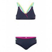 Bikini Sets Wireless Bikini Blå Esprit Bodywear Kids