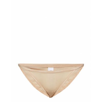 Bikini String Trosa Brief Tanga Beige Calvin Klein