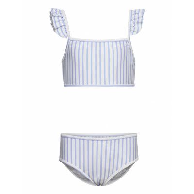 Bikini Stripe Bikini Blue Creamie