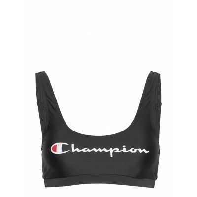 Bikini Top Swimwear Bikinis Bikini Tops Bandeau Bikinitops Svart Champion