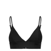 Bikini Top Hemse Black Swimwear Bikinis Bikini Tops Triangle Bikinitops Svart DEDICATED