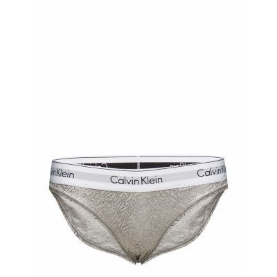 Bikini Trosa Brief Tanga Grå Calvin Klein
