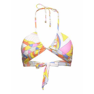 Blanka Bikini Top Swimwear Bikinis Bikini Tops Bandeau Bikinitops Orange By Malina