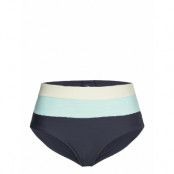 Block Party Splice Full Pant Swimwear Bikinis Bikini Bottoms High Waist Bikinis Navy Rip Curl