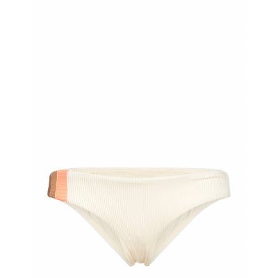 Rip Curl Block Party Spliced Cheeky Hip Beige