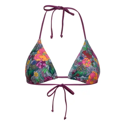 Bluma Bikini Top Swimwear Bikinis Bikini Tops Triangle Bikinitops Blå Becksöndergaard