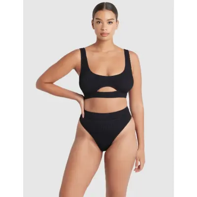 Bond-Eye Sasha Crop - Black - ONE SIZE